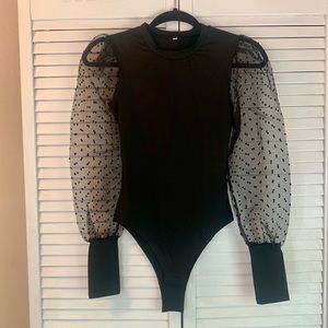Black bodysuit